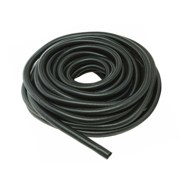 Kable Kontrol Flame Retardant Split Wire Loom - Polypropylene, 3/4 in Inch Diameter, 100 ft Feet Long, Black FRPPWL1.00-100SP - main